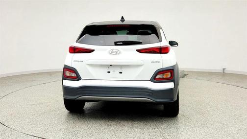 Lunar White 2021 Hyundai KONA EV SEL