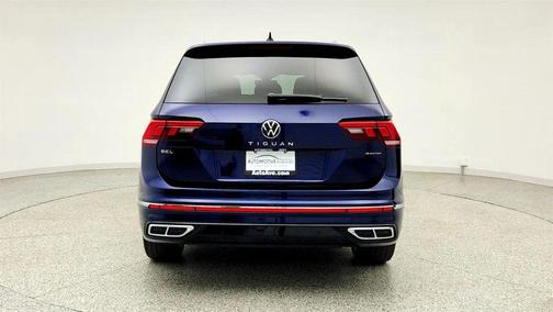 Atlantic Blue Metallic 2022 Volkswagen Tiguan 2.0T SEL R-Line 4MOTION