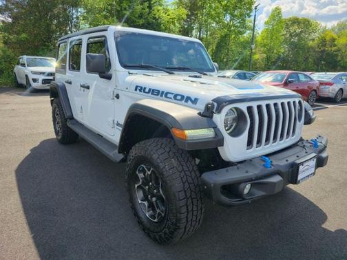 Bright White Clearcoat 2021 Jeep Wrangler Unlimited 4xe Rubicon