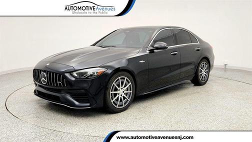 Black 2024 Mercedes-Benz AMG C 43 4MATIC