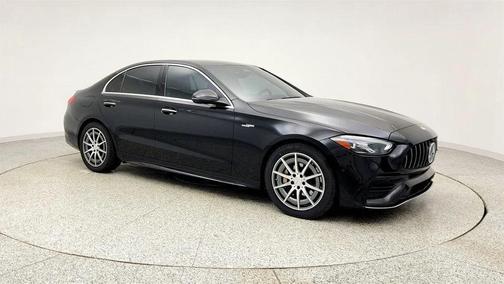 Black 2024 Mercedes-Benz AMG C 43 4MATIC