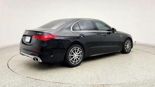 Black 2024 Mercedes-Benz AMG C 43 4MATIC
