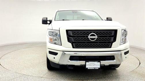 Glacier White 2023 Nissan Titan XD SV