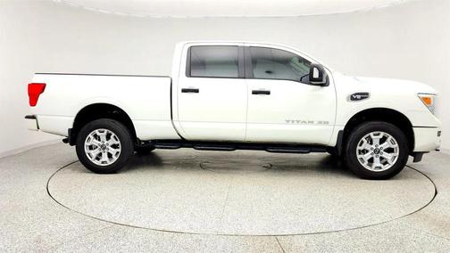 Glacier White 2023 Nissan Titan XD SV