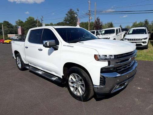Summit White 2021 Chevrolet Silverado 1500 LTZ