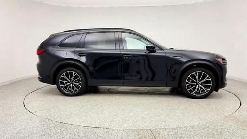 Jet Black Mica 2025 Mazda CX-70 PHEV Premium Package