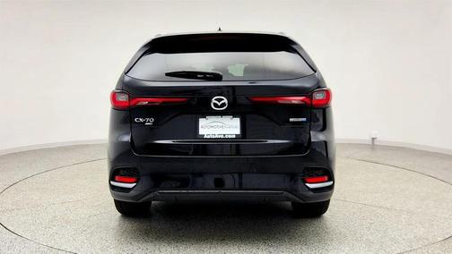 Jet Black Mica 2025 Mazda CX-70 PHEV Premium Package