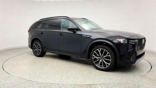 Jet Black Mica 2025 Mazda CX-70 PHEV Premium Package