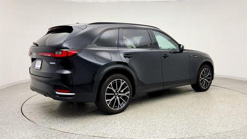 Jet Black Mica 2025 Mazda CX-70 PHEV Premium Package