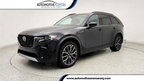 Jet Black Mica 2025 Mazda CX-70 PHEV Premium Package