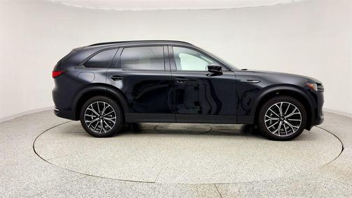Jet Black Mica 2025 Mazda CX-70 PHEV Premium Package