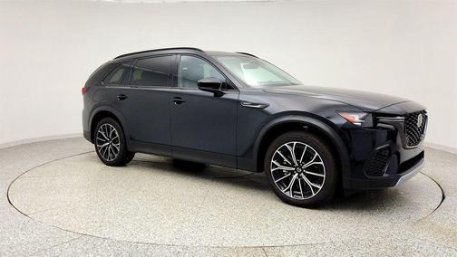 Jet Black Mica 2025 Mazda CX-70 PHEV Premium Package