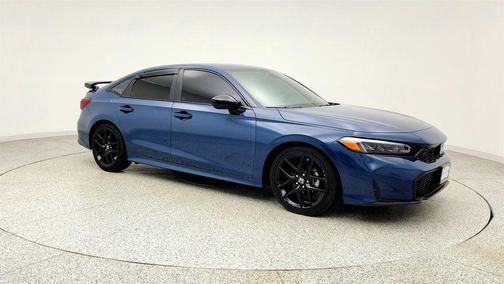 Blue Lagoon Pearl 2025 Honda Civic Sport