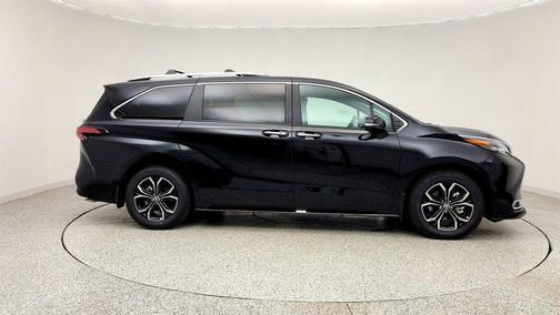 Midnight Black Metallic 2026 Toyota Sienna Platinum