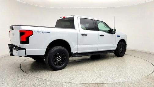 Space White Metallic 2025 Ford F-150 Lightning XLT