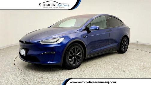 Deep Blue Metallic 2024 Tesla Model X Long Range
