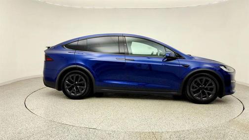 Deep Blue Metallic 2024 Tesla Model X Long Range