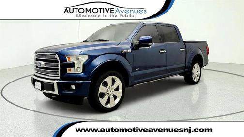 Blue Jeans Metallic 2017 Ford F-150 Limited