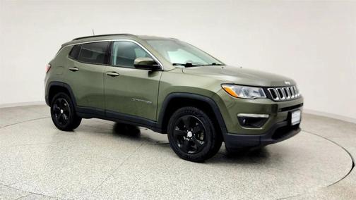 Olive Green Pearlcoat 2021 Jeep Compass Latitude