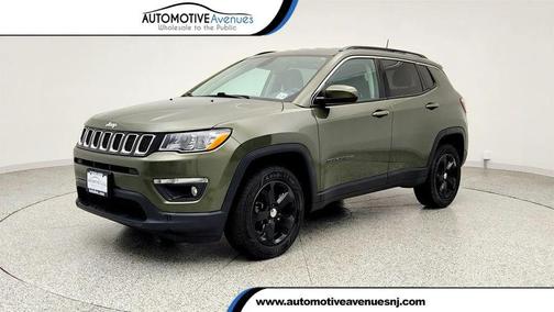 Olive Green Pearlcoat 2021 Jeep Compass Latitude