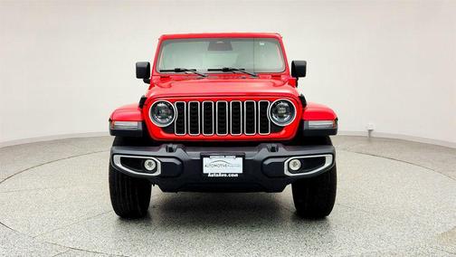 Firecracker Red Clearcoat 2025 Jeep Wrangler 4xe Sahara