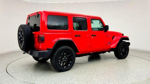Firecracker Red Clearcoat 2025 Jeep Wrangler 4xe Sahara