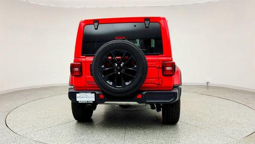 Firecracker Red Clearcoat 2025 Jeep Wrangler 4xe Sahara