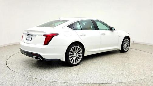 Crystal White Tricoat 2020 Cadillac CT5 Premium Luxury RWD