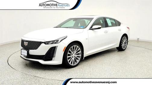 Crystal White Tricoat 2020 Cadillac CT5 Premium Luxury RWD
