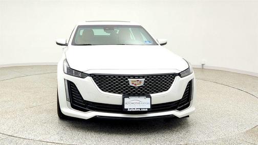 Crystal White Tricoat 2020 Cadillac CT5 Premium Luxury RWD