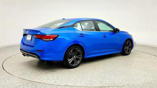 Electric Blue Metallic 2021 Nissan Sentra SR