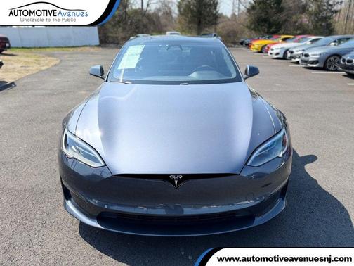 Midnight Silver Metallic 2022 Tesla Model S Plaid