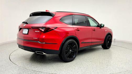 Performance Red Pearl 2025 Acura MDX A-SPEC Advance Package