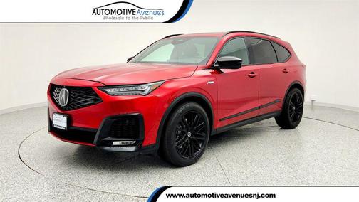 Performance Red Pearl 2025 Acura MDX A-SPEC Advance Package