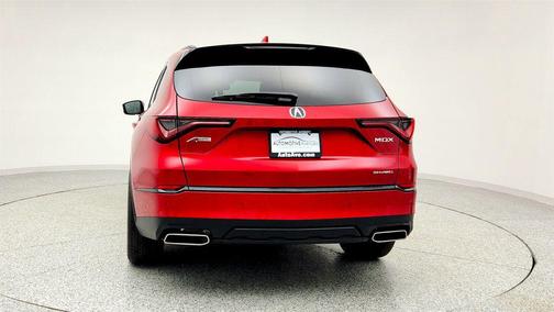 Performance Red Pearl 2025 Acura MDX A-SPEC Advance Package