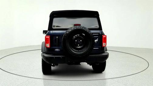 Antimatter Blue Metallic 2021 Ford Bronco Black Diamond