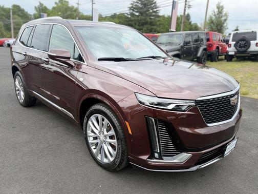 Rosewood Metallic 2023 Cadillac XT6 Premium Luxury AWD