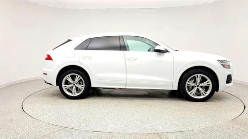 Carrara White 2022 Audi Q8 55 Premium Plus