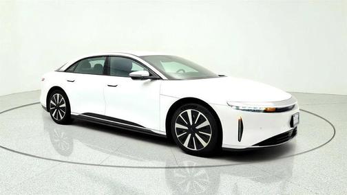 Stellar White Metallic 2024 Lucid Air Pure