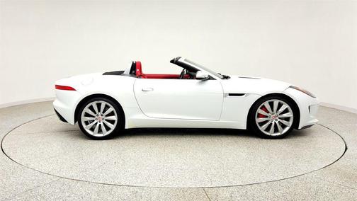 Polaris White 2015 Jaguar F-TYPE S