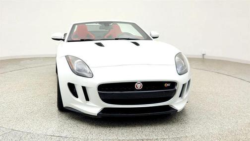 Polaris White 2015 Jaguar F-TYPE S