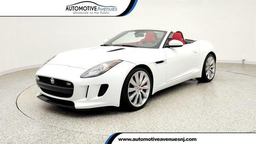 Polaris White 2015 Jaguar F-TYPE S