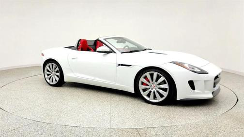 Polaris White 2015 Jaguar F-TYPE S