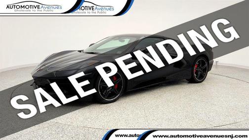 Black 2024 Chevrolet Corvette Stingray w/1LT