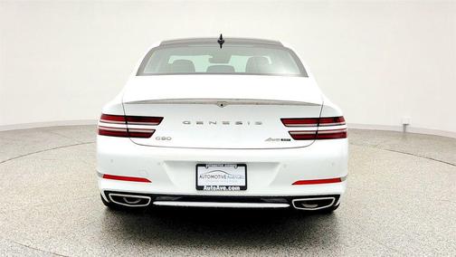 Alta White 2021 Genesis G80 3.5T AWD