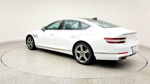 Alta White 2021 Genesis G80 3.5T AWD
