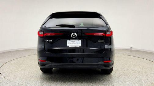Jet Black Mica 2024 Mazda CX-90 3.3 Turbo Preferred Plus