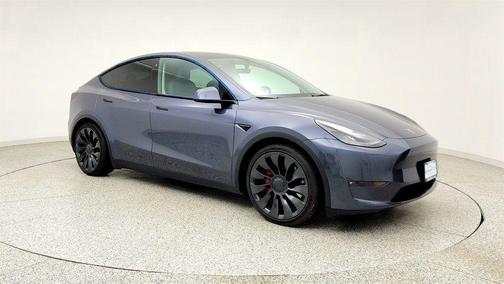 Midnight Silver Metallic 2023 Tesla Model Y Performance Dual Motor All-Wheel Drive