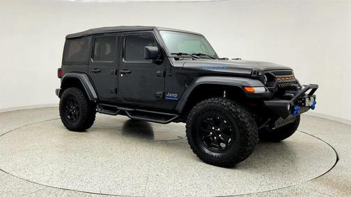 Black Clearcoat 2023 Jeep Wrangler 4xe Willys