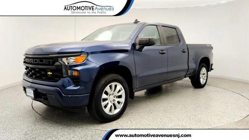 Northsky Blue Metallic 2022 Chevrolet Silverado 1500 Custom